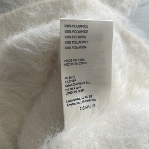 🆕 Free People V Neck Fuzzy Sweater - Picture 11 of 11